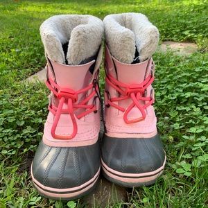 Sorel Girl's Yoot Pac Faux Fur Boots